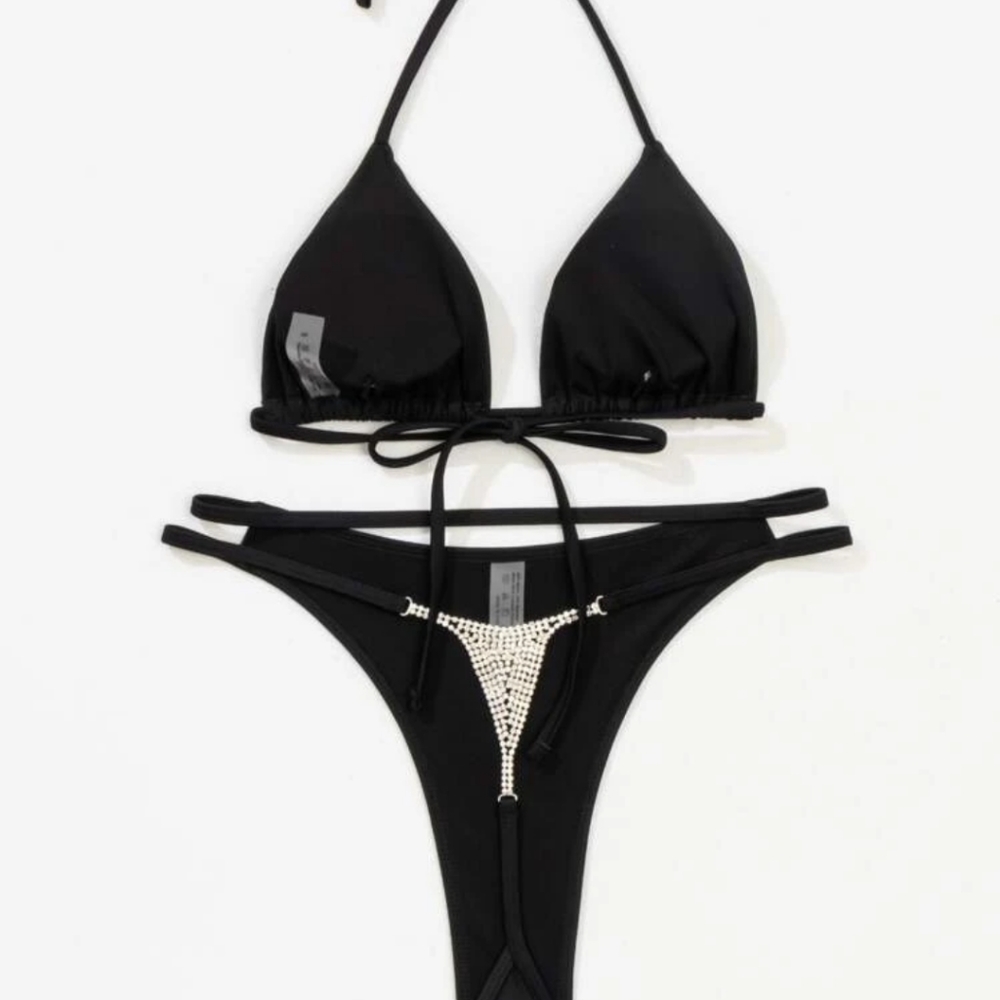 Rhinestone swim